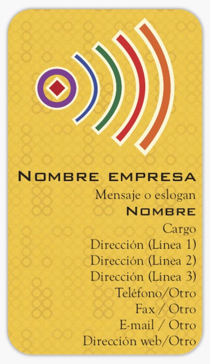 Vista previa del diseño de Galería de diseños de tarjetas de visita adhesivas para electrónica, Pequeño