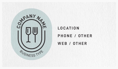 Design Preview for Design Gallery: Off Licences & Wine Merchants Natural Textured Business Cards