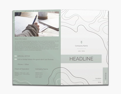 Design Preview for Design Gallery: Graphic Design Custom Brochures, 8.5" x 11" Bi-fold