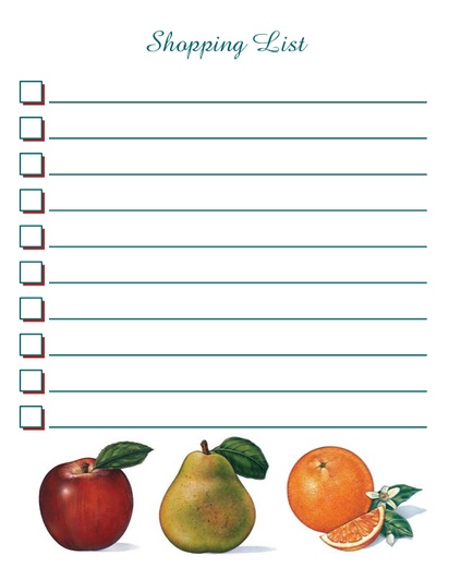 Design Preview for Design Gallery: Food Service Notepads