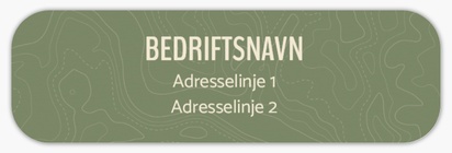Forhåndsvisning av design for Designgalleri: Jakt & fiske Returadresse-etiketter