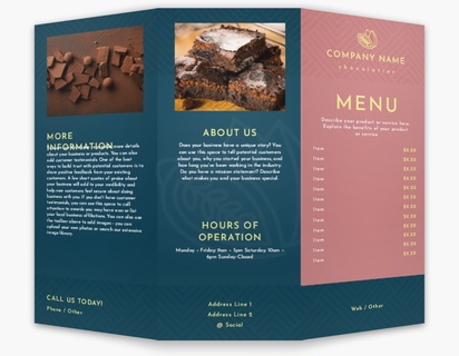 Design Preview for Bakeries Custom Brochures Templates, 8.5" x 11" Tri-fold