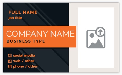 Design Preview for Standard Business Cards: Design Templates, Standard (91 x 55 mm)