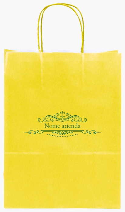 Anteprima design per Galleria di design: sacchetti di carta stampa monocolore per edilizia e ristrutturazioni, S (22 x 10 x 29 cm)