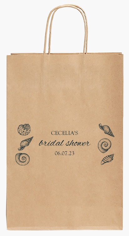 Design Preview for Design Gallery: Bridal Shower Paper Bags, 35.5 x 24 x 12 cm