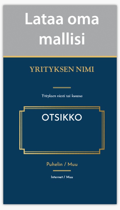 Mallin esikatselu Mallivalikoima: Laki & Politiikka Roll up - banderollit, 118 x 206 cm Economy