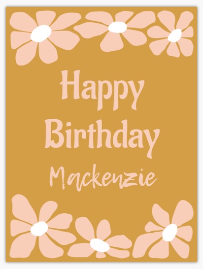 Design Preview for Child Birthday Posters Templates, 18" x 24"