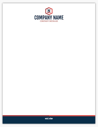 Design Preview for Building Construction Notepads Templates, 8.5" x 11"