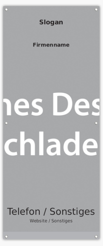 Designvorschau für Designgalerie: Mesh-Banner, 76 x 183 cm