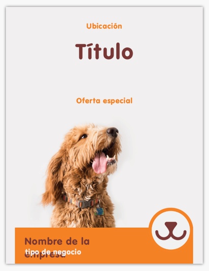 Un arreglo guardería para perros diseño gris naranja para Animales y mascotas