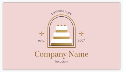 Design Preview for Bakeries Ultra Thick Business Cards Templates