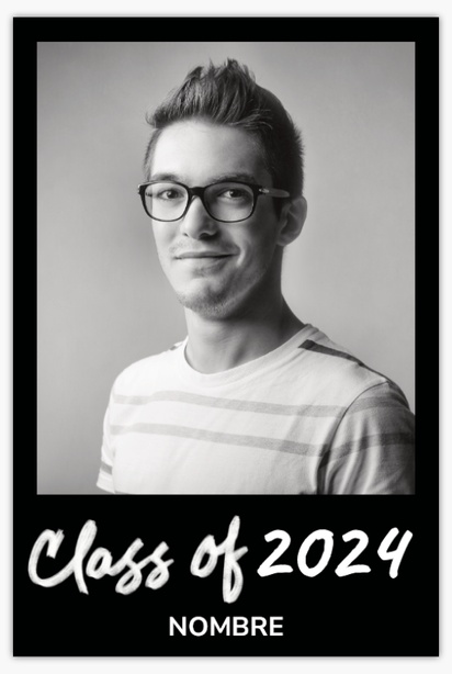 Un graduación promoción de 2020 diseño negro gris para Eventos con 1 imágenes