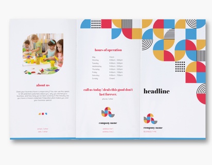 Design Preview for Design Gallery: Community Living Custom Brochures, 8.5" x 14" Tri-fold