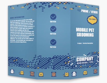 Design Preview for Design Gallery: Pet Training Custom Brochures, 8.5" x 11" Tri-fold
