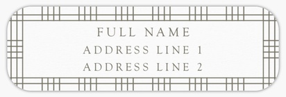 Design Preview for Design Gallery: Patterns & Textures Return Address Labels