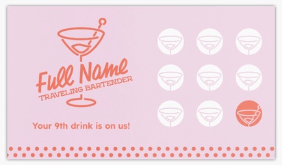Design Preview for Off Licences & Wine Merchants Glossy Business Cards Templates, Standard (3.5" x 2")
