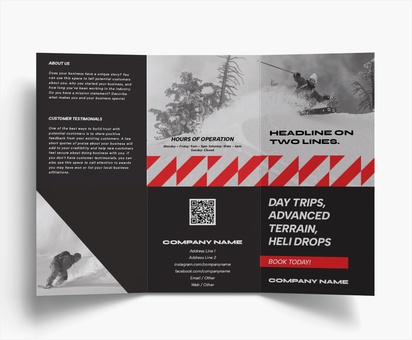 Design Preview for Templates for Brochures , Tri-fold DL