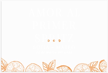 Un limón puré de albaricoque diseño crema naranja para Verano