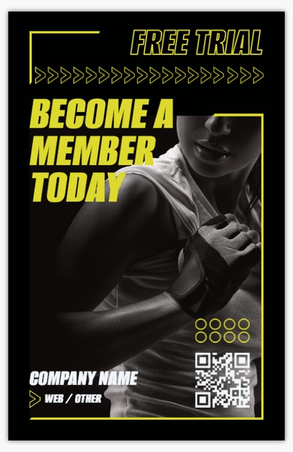 Design Preview for Personal Training Posters Templates, 11" x 17"