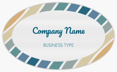 Design Preview for Business Services Sheet Stickers Templates, 3" x 5"