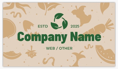 A compost sustainable cream brown design