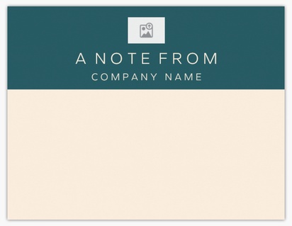 Design Preview for Design Gallery: Business Services Note Cards, Flat 10.7 x 13.9 cm