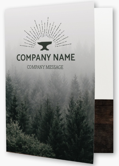 Design Preview for Nature & Landscapes Custom Presentation Folders Templates, 9" x 12"