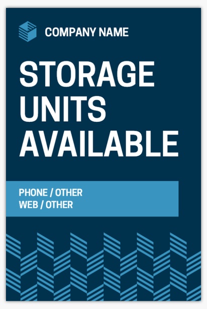 Design Preview for Removals & Storage Posters Templates, 24" x 36"