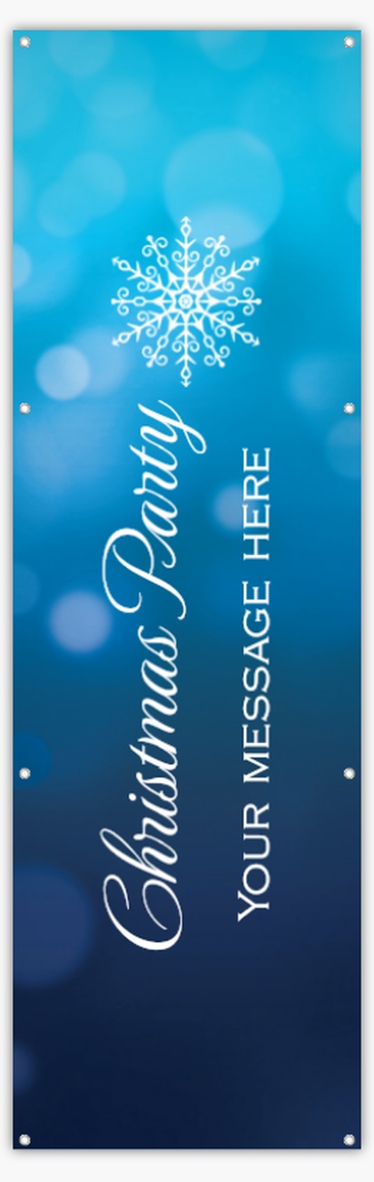 Design Preview for Design Gallery: Seasonal Mesh Banners, 76 x 244 cm