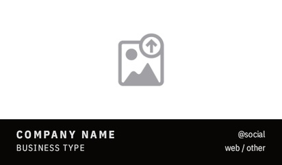 A image business service black gray design for Elegant with 1 uploads