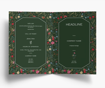 Design Preview for Design Gallery: Antiques Folded Leaflets, Bi-fold A5 (148 x 210 mm)
