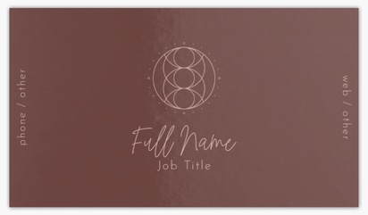 Design Preview for Therapy Glossy Business Cards Templates, Standard (3.5" x 2")