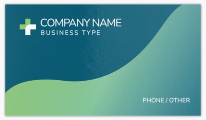 Design Preview for Medical Equipment & Pharmaceuticals Glossy Business Cards Templates, Standard (3.5" x 2")