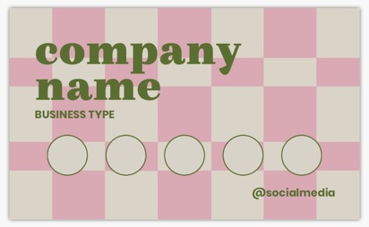 Design Preview for Design Gallery: Bold & Colourful Loyalty Cards, Standard (91 x 55 mm)