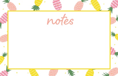 Design Preview for Design Gallery: Organic Food Stores Notepads, 5.5" x 8.5"