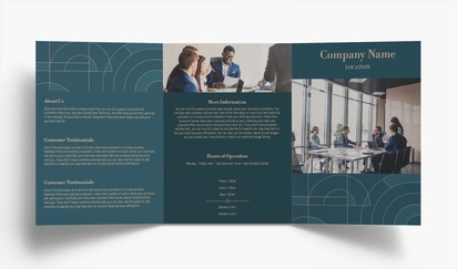Design Preview for Design Gallery: Financial Consulting Folded Leaflets, Tri-fold A5 (148 x 210 mm)