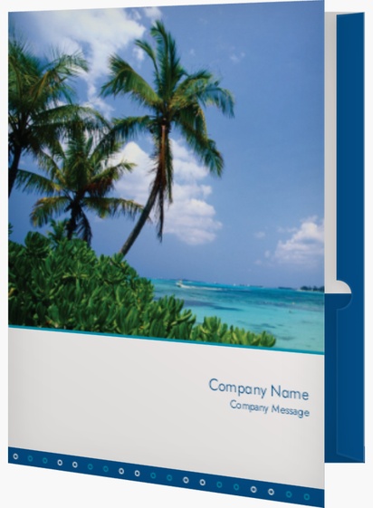 Design Preview for Travel & Accommodation Custom Presentation Folders Templates, 9.5" x 12"