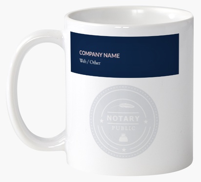 Design Preview for Design Gallery: Law, Public Safety & Politics Personalised Mugs, 325 ml  2 Sided