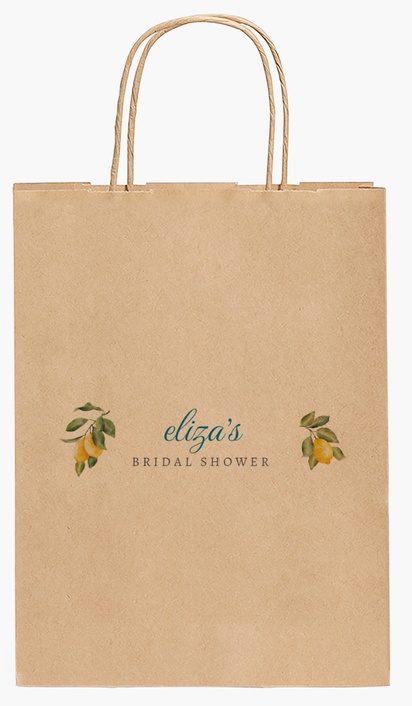 Design Preview for Design Gallery: Wedding Paper Bags, 27.5 x 20.5 x 11 cm