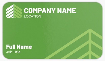 Design Preview for Environmental & Energy Rounded Corner Business Cards Templates, Standard (3.5" x 2")