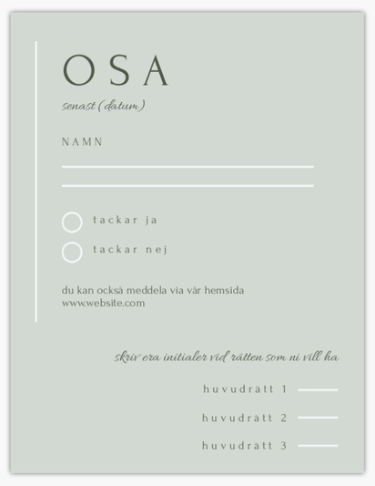 Förhandsgranskning av design för Designgalleri: Modernt OSA-kort, 13.9 x 10.7 cm