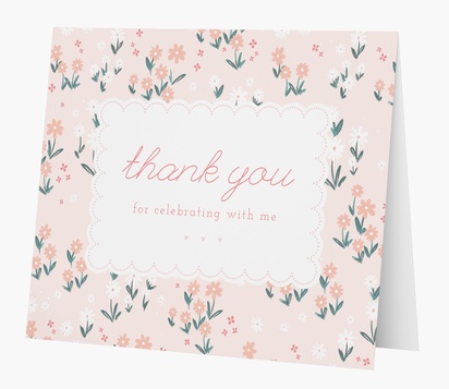 Design Preview for Design Gallery: Graduation Thank You Cards, Folded