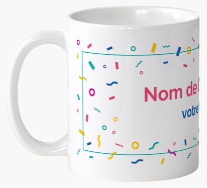 Aperçu du graphisme pour Galerie de modèles : mugs personnalisés pour audacieux et coloré