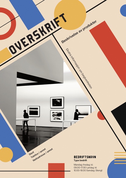 Forhåndsvisning av design for Designgalleri: Maleri Plakater, A1 (594 x 841 mm) 