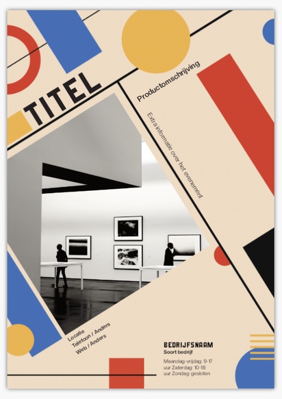 Voorvertoning ontwerp voor Ontwerpgalerij: Tekstschrijven en redactie Reclameborden, A1 (594 x 841 mm)