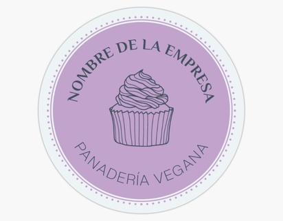 Un comida vegana pastel y confeti diseño gris violeta