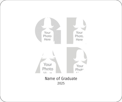 Design Preview for Design Gallery: Graduation Photo Mouse Pad
