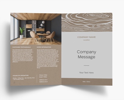 Design Preview for Design Gallery: Flooring & Tiling Folded Leaflets, Bi-fold A4 (210 x 297 mm)