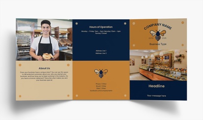 Design Preview for Templates for Food & Beverage Brochures , Tri-fold A5