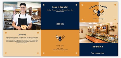 Design Preview for Design Gallery: Food & Beverage Brochures, Tri-fold A5